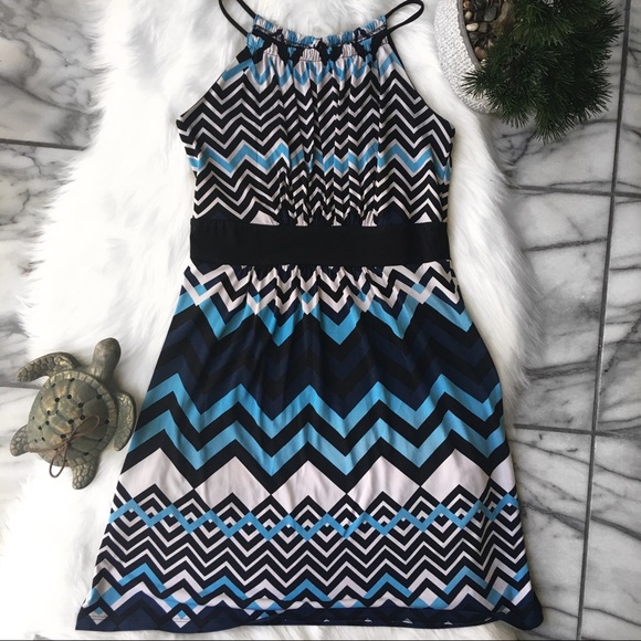 Enfocus Studio Dresses & Skirts - 2/$25! Enfocus Petite Soft Chevron High Neck Dress